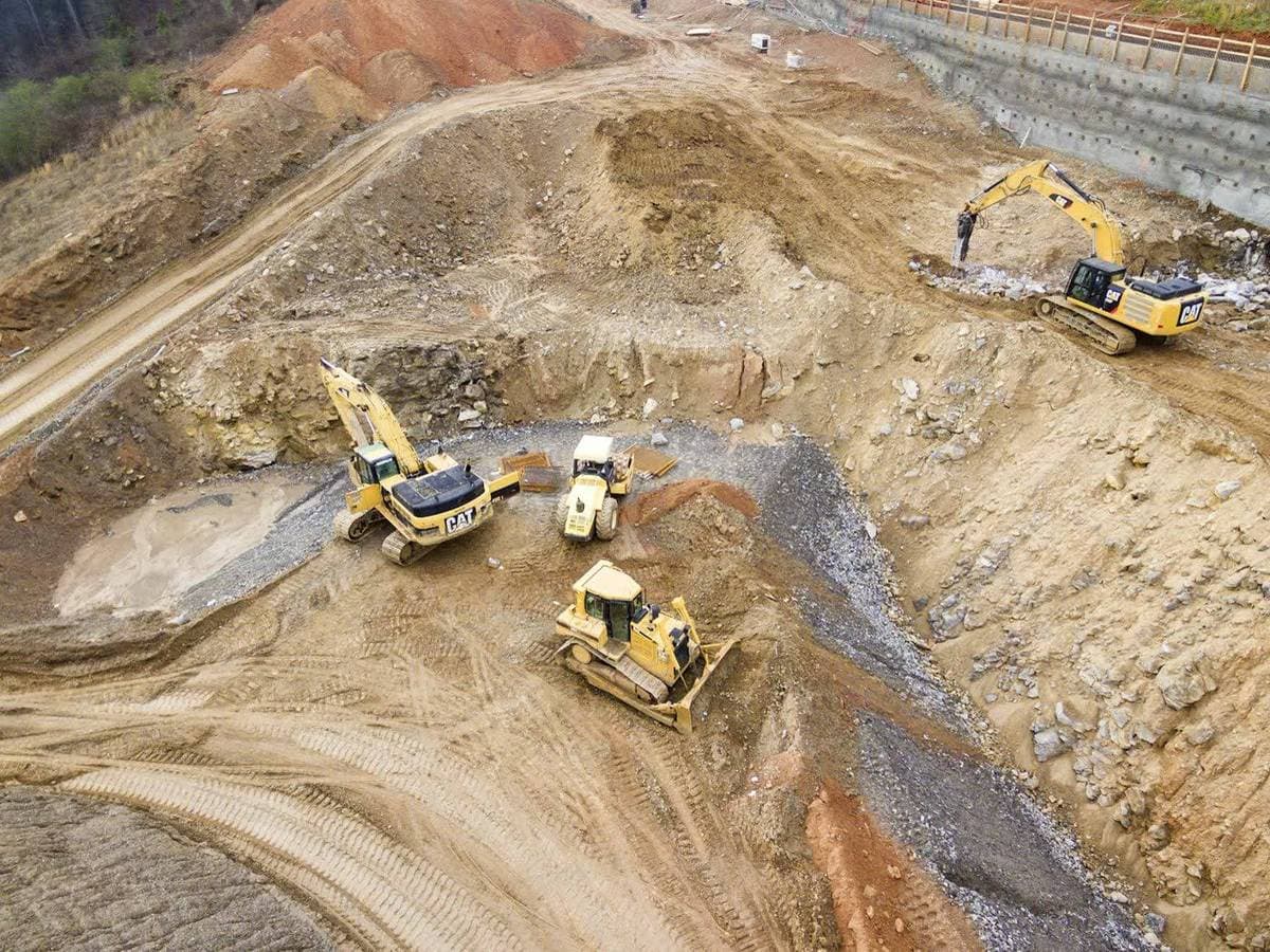 Aarnik Infra site works in progress